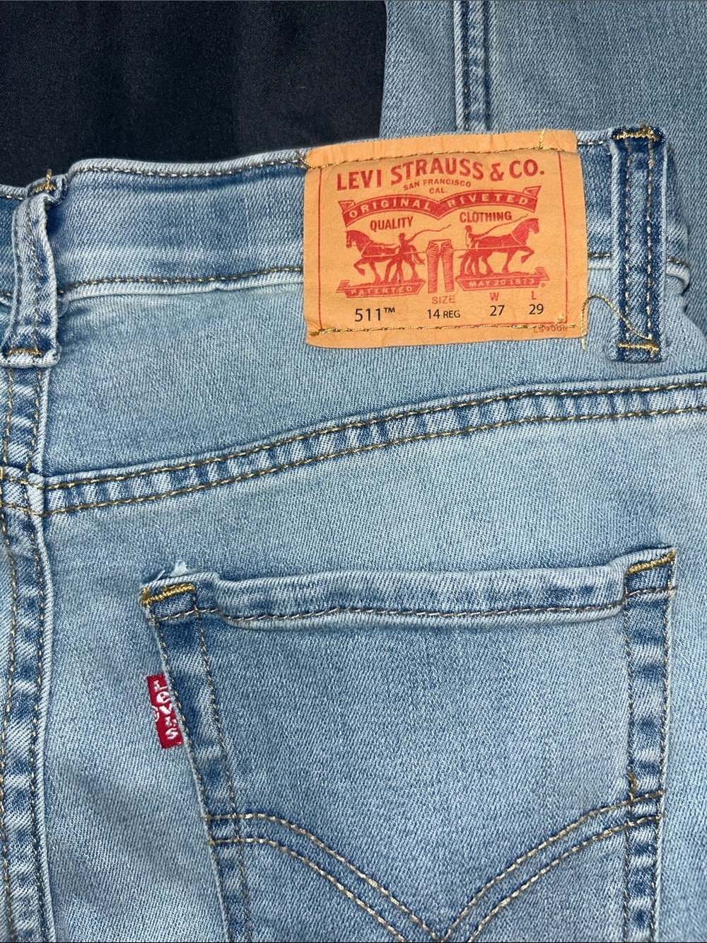 Levi's Straight Leg Jeans - Picture 5 of 7